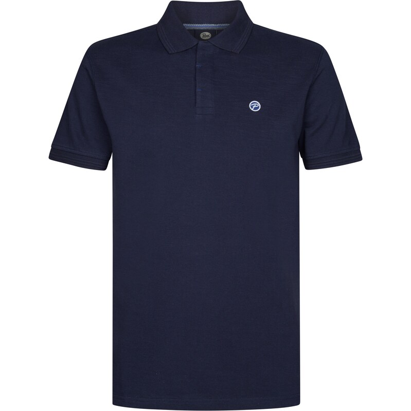 Petrol Industries Tričko Flamingo modrá / biela 63219638