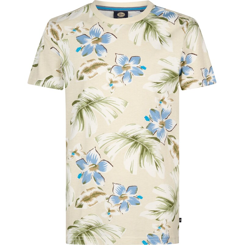 Petrol Industries Tričko Fisherway béžová / zmiešané farby 63219670