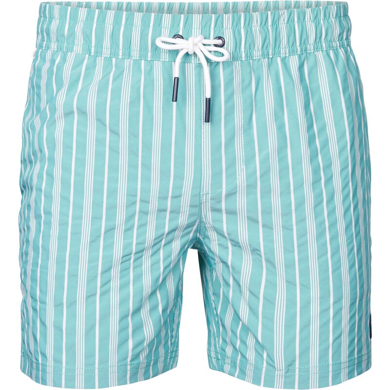 Petrol Industries Plavecké šortky Reefway tyrkysová / biela 63219677