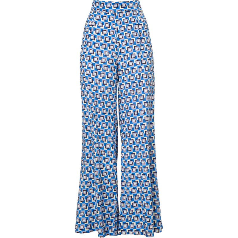 Influencer Nohavice svetlomodrá / šedobiela 63219927