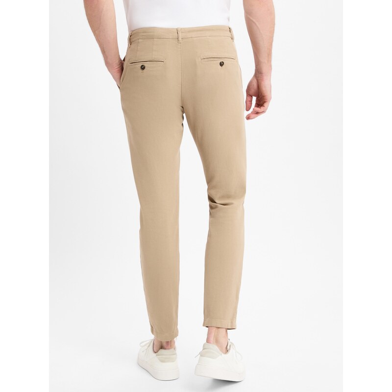 SELECTED Chino nohavice sivá melírovaná 63220338