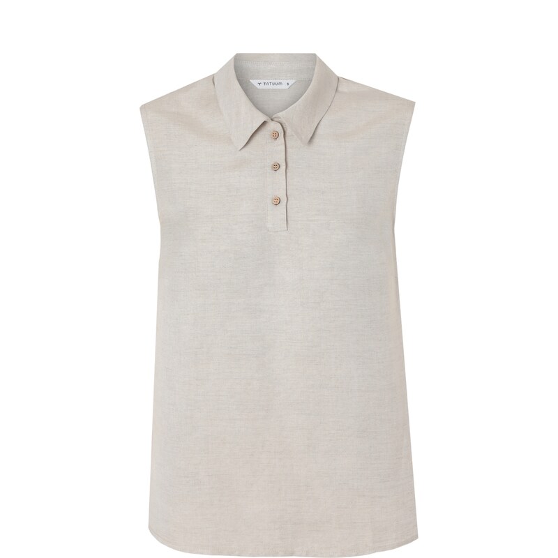 TATUUM Blúzka béžová / béžová melírovaná 63220602