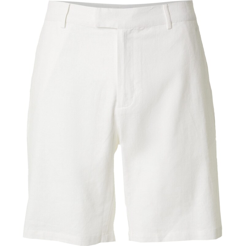 DAN FOX APPAREL Nohavice Leonas biela 63220979