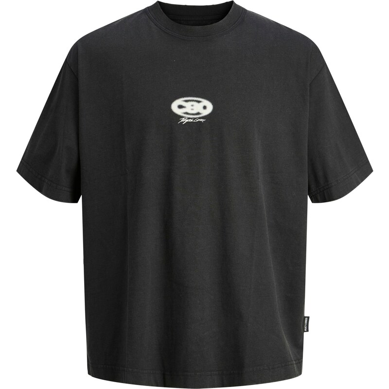 Jack & Jones Junior Tričko JCOStratus piesková / čierna / biela 63221023