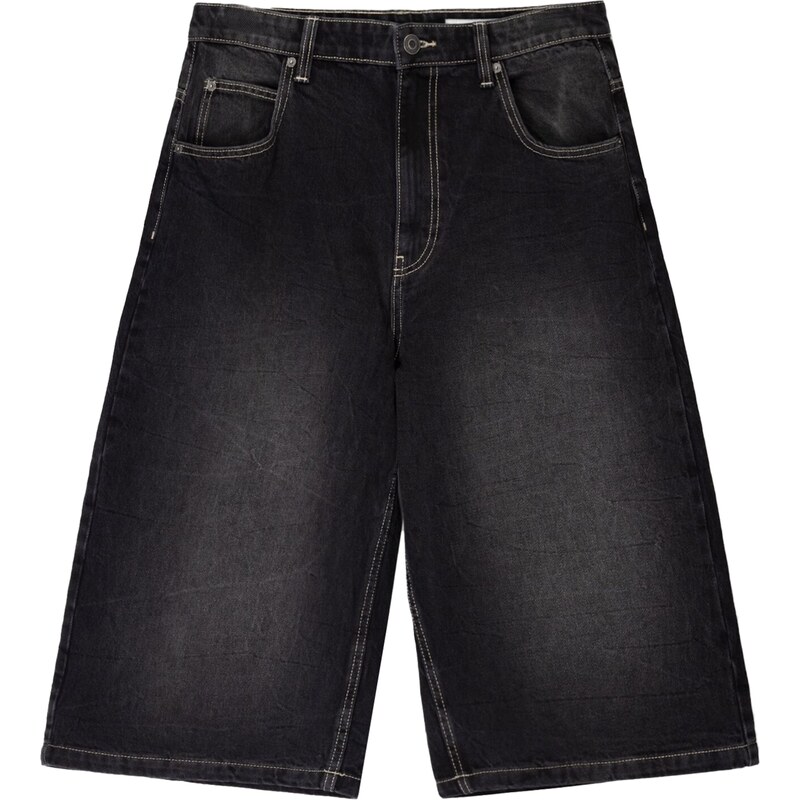 Bershka Džínsy čierny denim 63221073