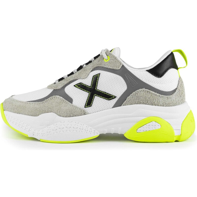 MUNICH Nízke tenisky SABBIA neónovo zelená / biela 63221539