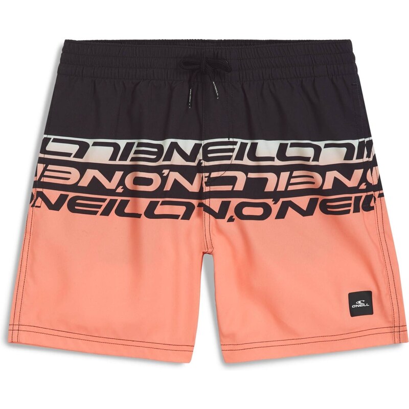 ONEILL Plavecké šortky koralová / čierna / biela 63221581