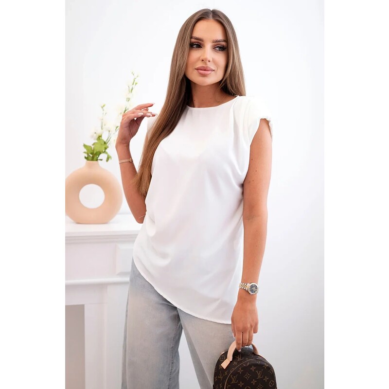 Elegantná dámska blúzka Cece s asymetrickým strihom 63762322