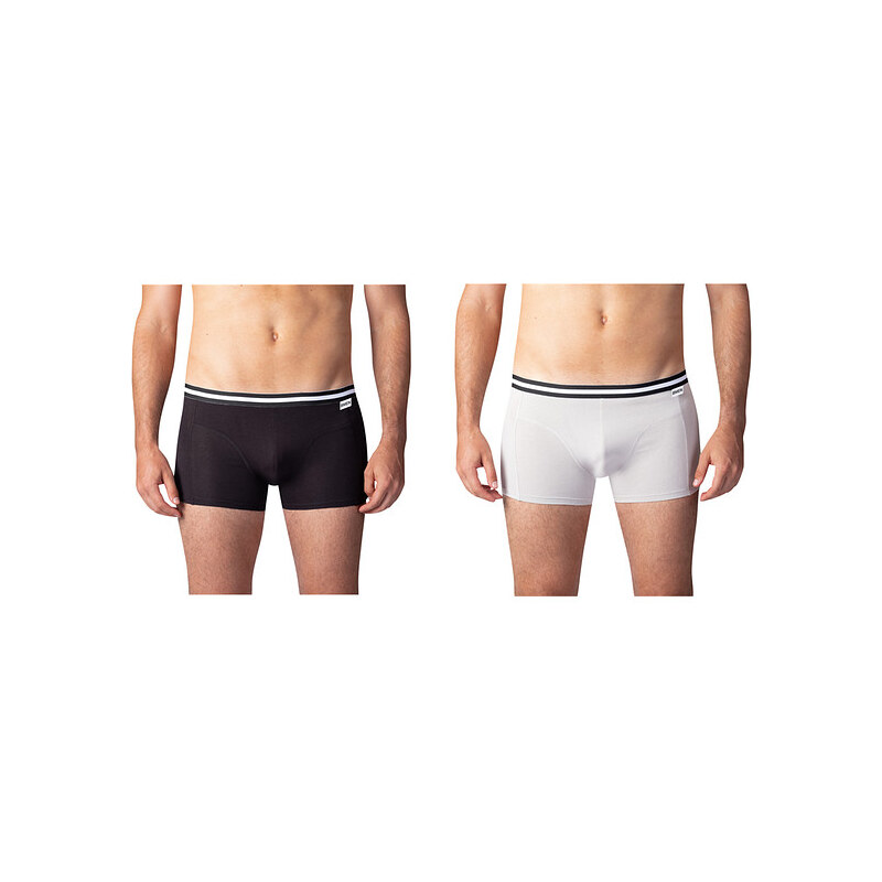 Dvojité balenie bavlnených boxeriek COTTON STRETCH BOXER 2x - BELLINDA 63092398
