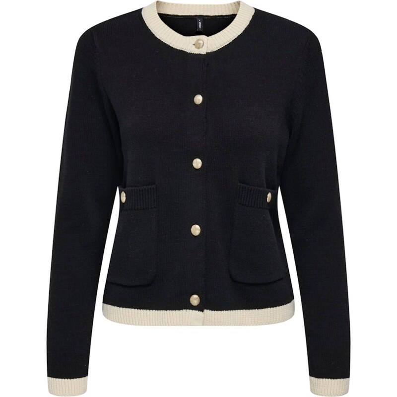 ONLY Kardigán čierna / biela 61984419