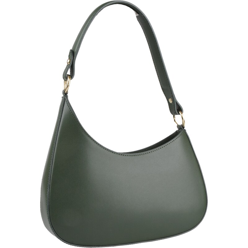 Zelená kožená talianska kabelka Viola Verde Scura NovaKabelka.sk 63233388