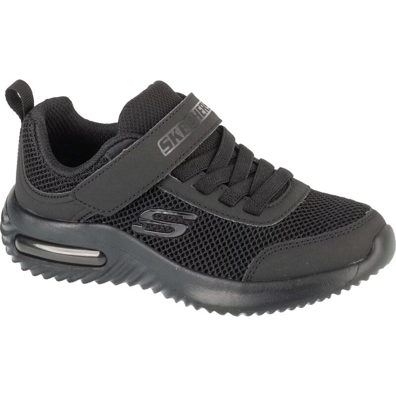 Čierne detské tenisky Skechers Bounder-Tech 403748L-BBK 63233179