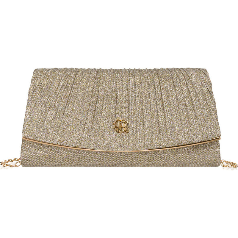 Rovicky Zlatá dámska listová kabelka R-XS027 63233239