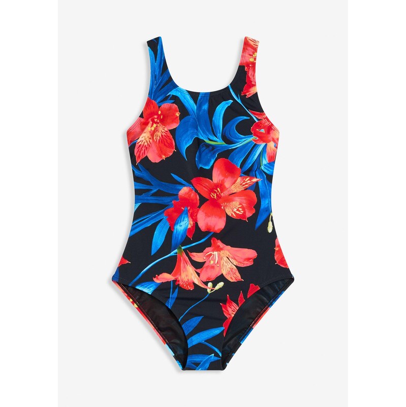 bonprix Jednodielne sťahujúce plavky so silným tvarujúcim efektom, 63234364