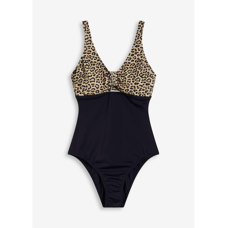 bonprix Jednodielne plavky, farba čierna 63234369