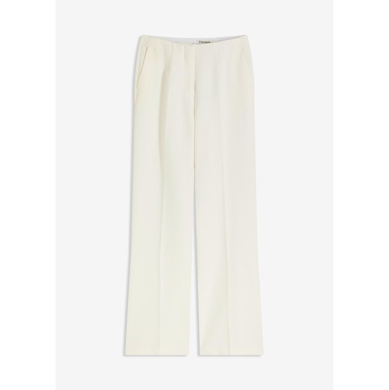 bonprix Nohavice Marlene, farba biela 63234394