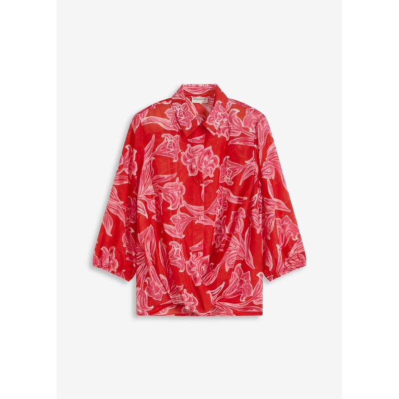 bonprix Blúzka s potlačou, farba ružová 63234619