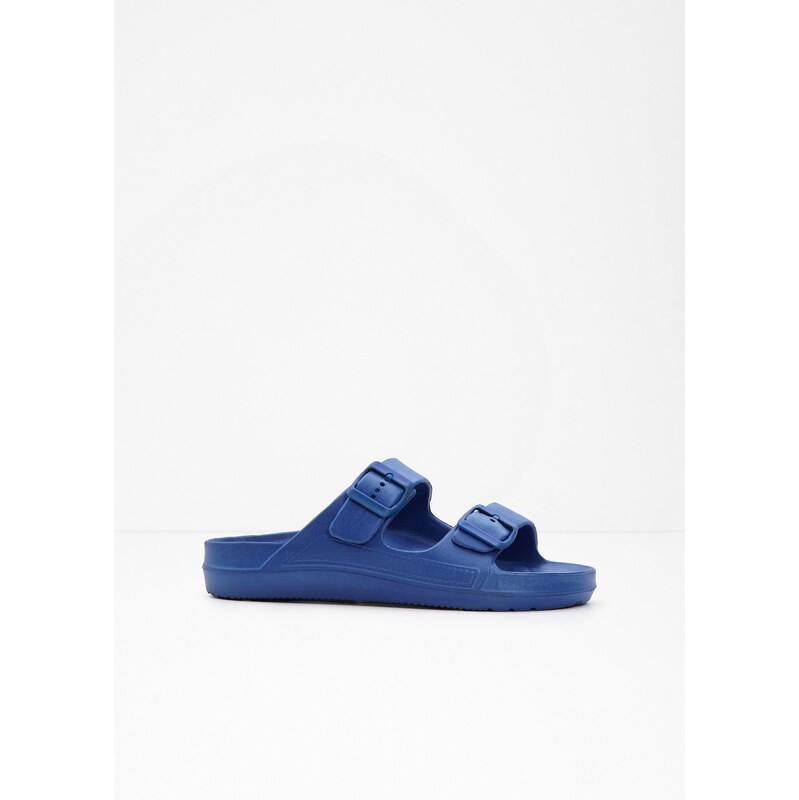 bonprix Šľapky z nepremokavého materiálu, farba modrá 63234648