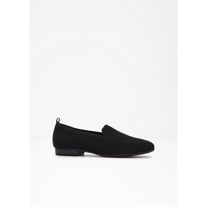 bonprix Mokasíny Jana s pohodlnou šírkou, farba čierna 63234729