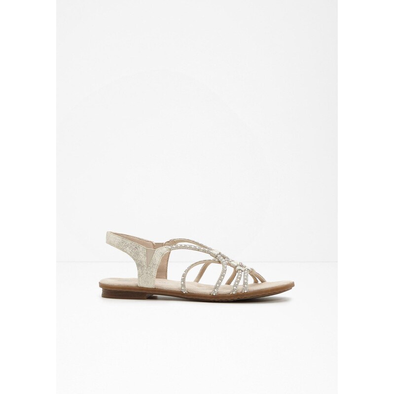 bonprix Sandále značky Rieker, farba béžová 63234838