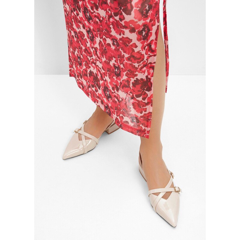 bonprix Lodičky Sling, farba béžová 63234785