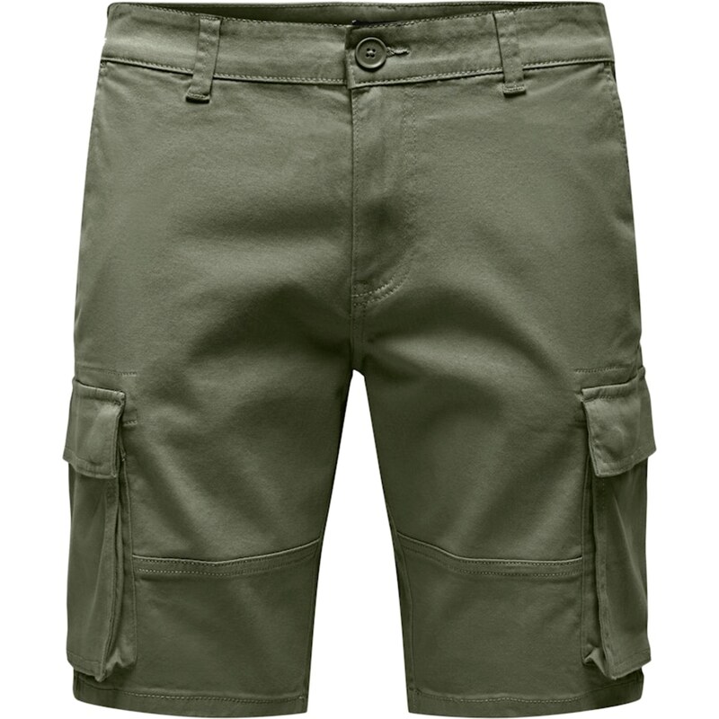 Only & Sons Nohavice ONSCam Stage olivová 62936884