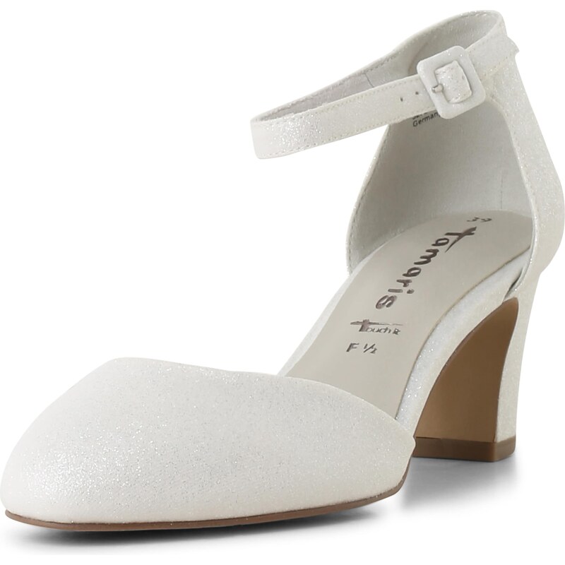 Tamaris Lodičky s otvorenou pätou biela 63238947