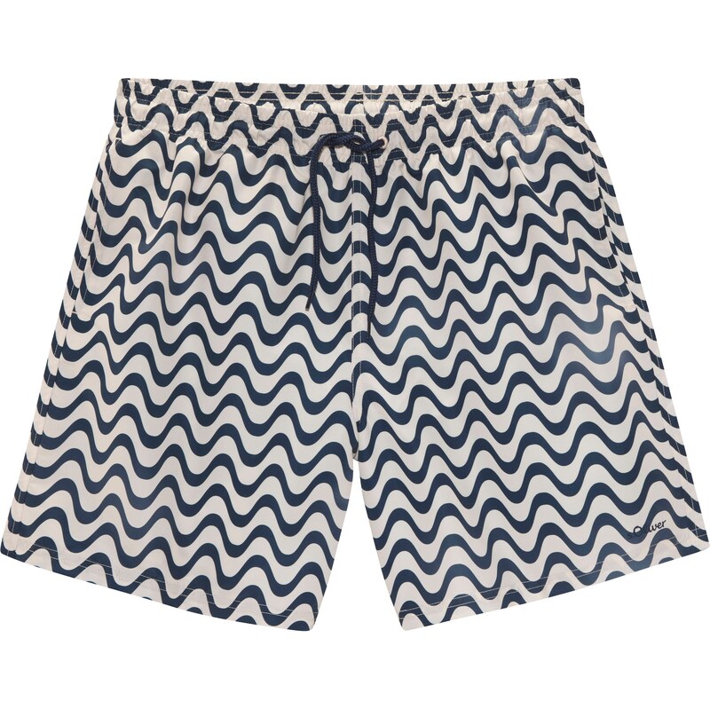 s.Oliver Plavecké šortky námornícka modrá / biela 63239078
