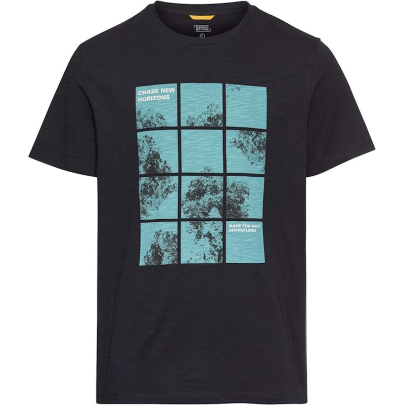 CAMEL ACTIVE Tričko vodová / tmavomodrá 63240199