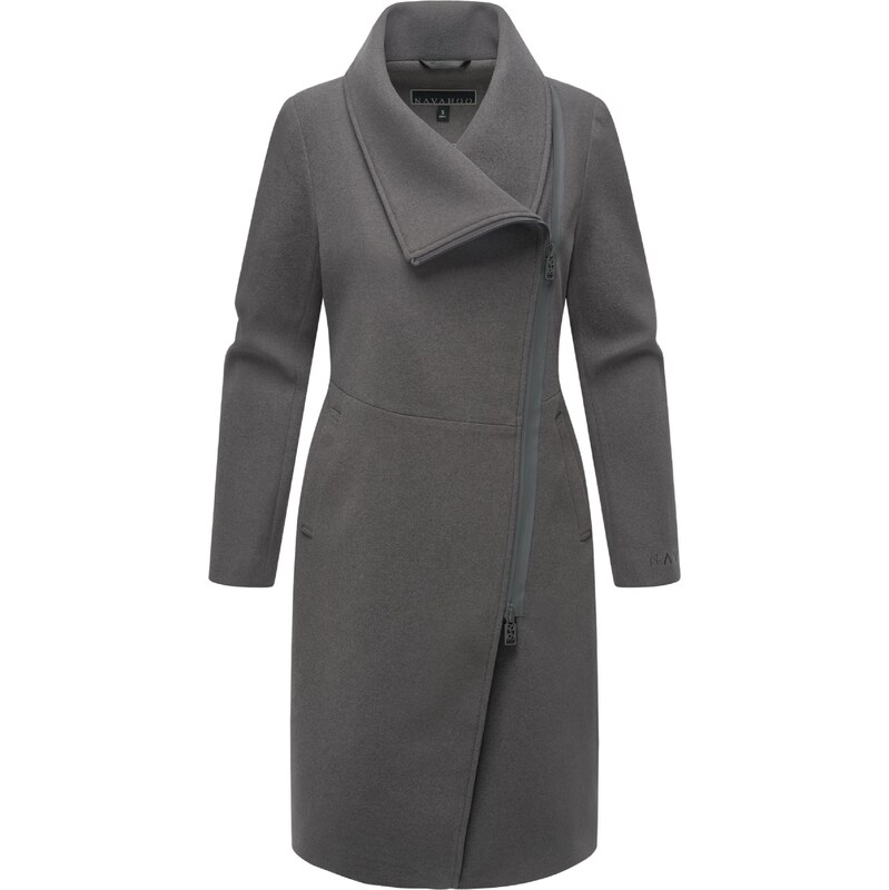 NAVAHOO Prechodný kabát Samtrose tmavosivá 63240254