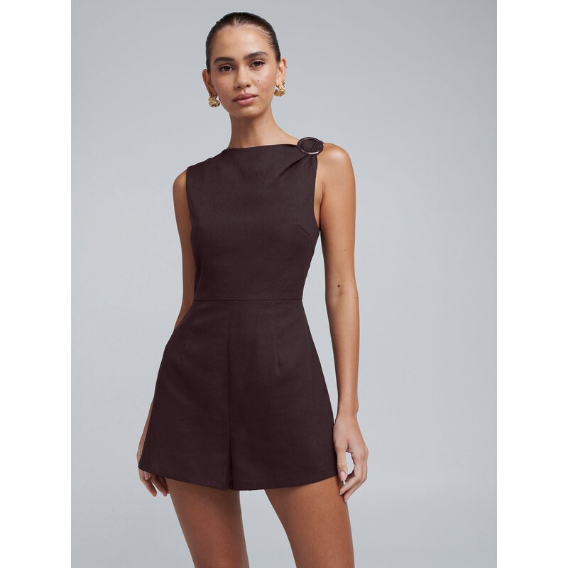 BWLDR Overal Zenay čokoládová 63239052