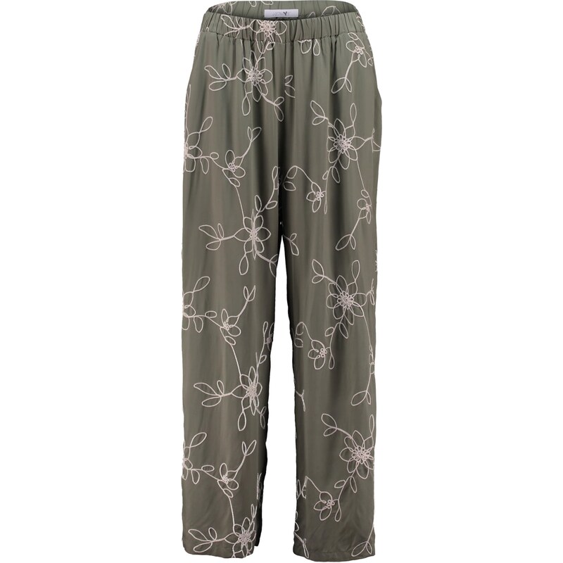 Hailys Nohavice Ma44rte krémová / kaki 63240188