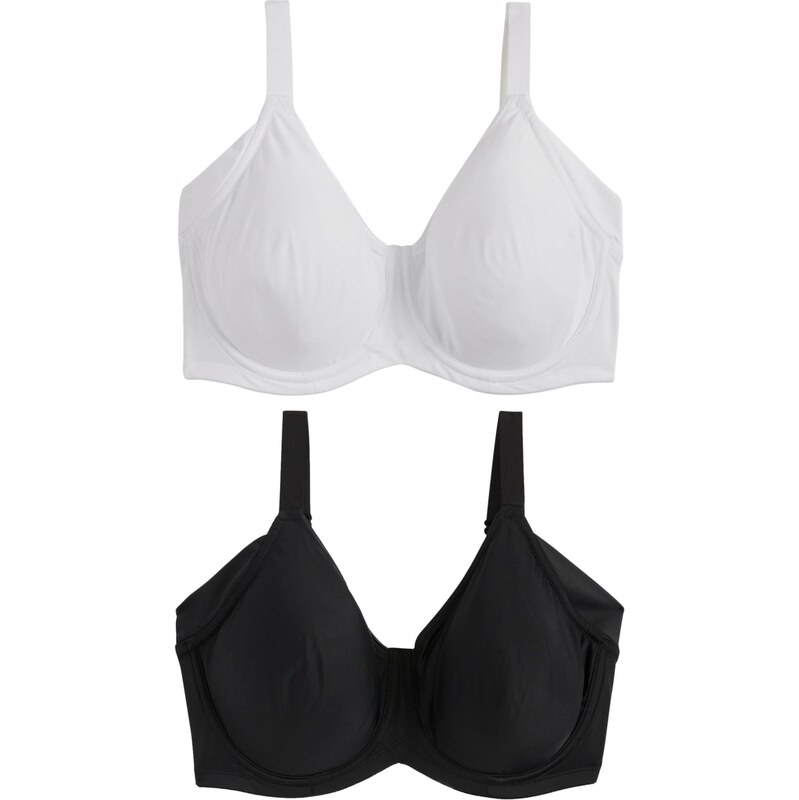 Next Podprsenka čierna / biela 63240378