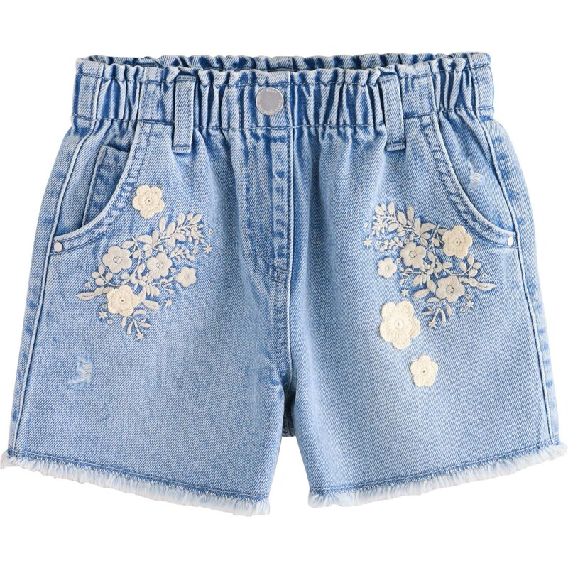 Next Džínsy modrá denim / biela ako vlna 65875473