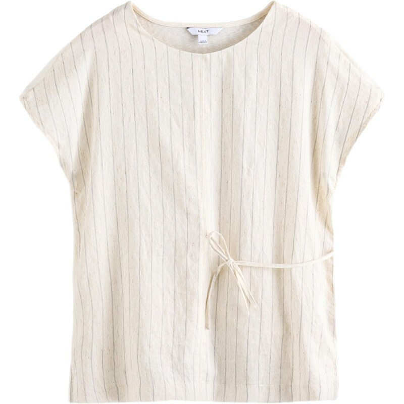 Next Tričko nebielená / tmavosivá 63240677