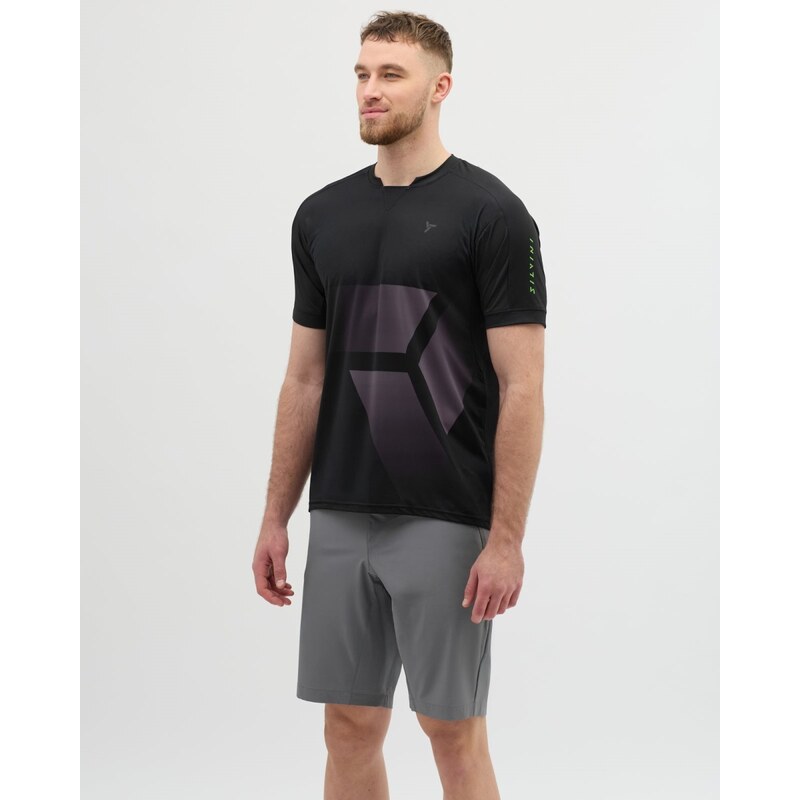 Pánsky MTB dres Silvini Gallo čierna/sivá 63247883