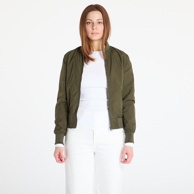 Bunda Urban Classics Ladies Light Bomber Jacket Green S 47100560