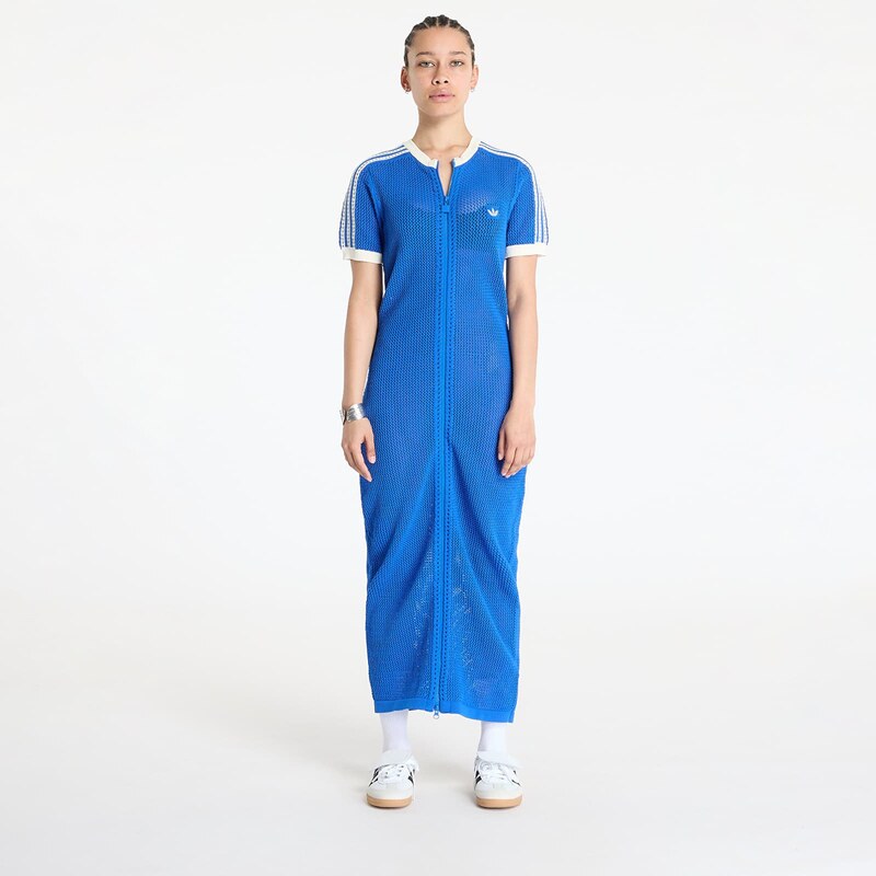 Oblečenie adidas Originals Premium Crochet Dress Blue/ Blue S 63251101