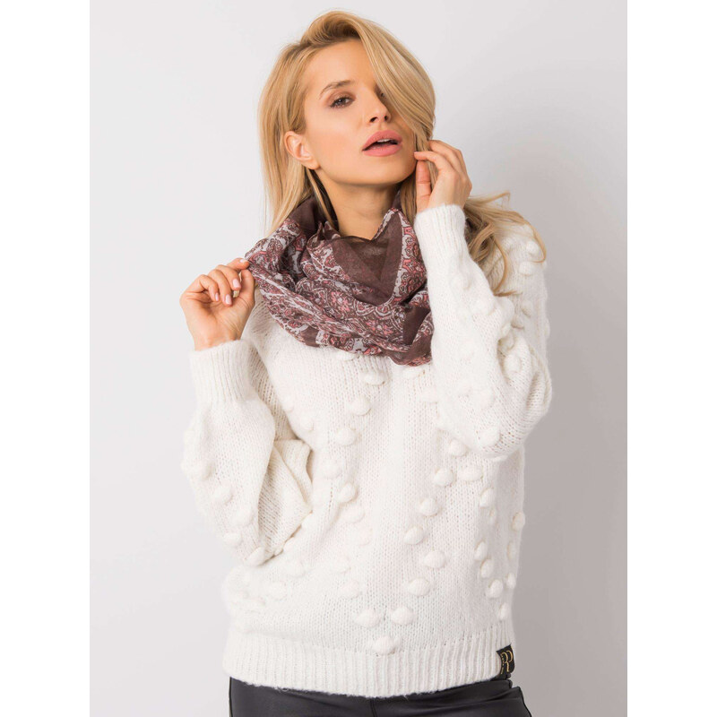 BASIC Hnedá šatka so vzormi AT-CH-F106011-5-brown 20469509