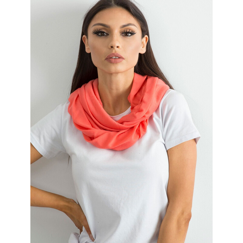 BASIC Oranžová dámska šatka AT-KM-14560.31P-coral 18753536