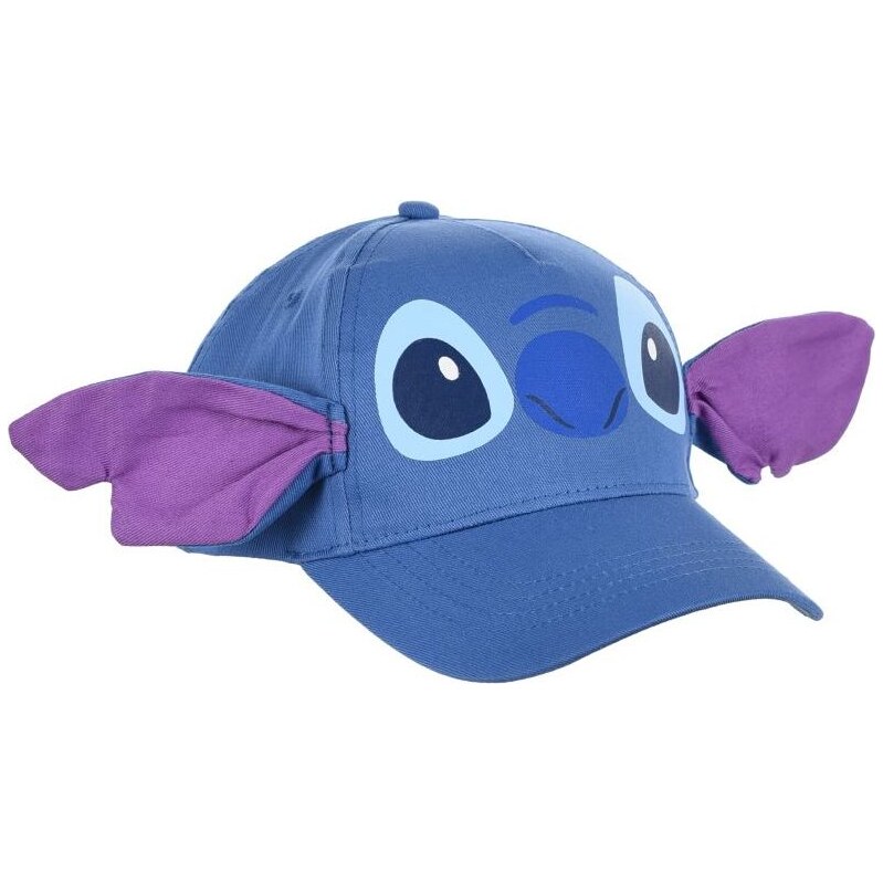 LILO AND STITCH Modrá detská šiltovka Disney Stitch s 3D ušami 65151831