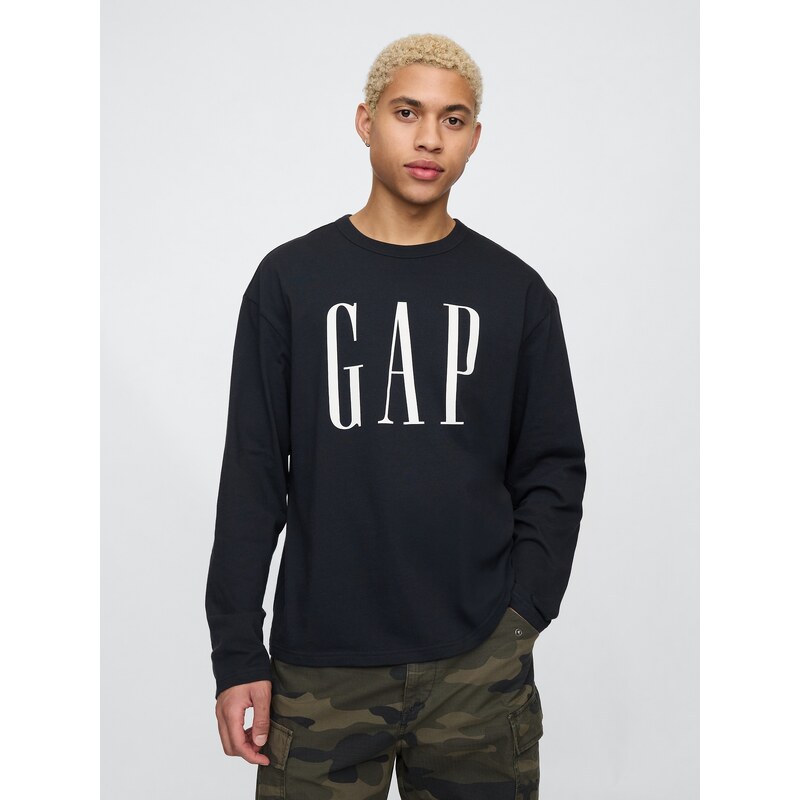 GAP Pánske Oversize tričko s logom 725634-01 66266236