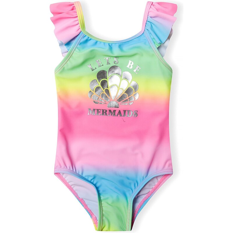 MINOTI Jednodielne plavky modrá / zelená / ružová / strieborná 63253257