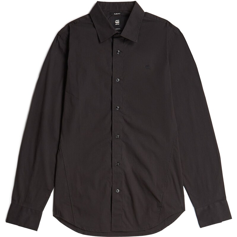 G-STAR Biznis košeľa Uniform Slim Shirt čierna 63254254