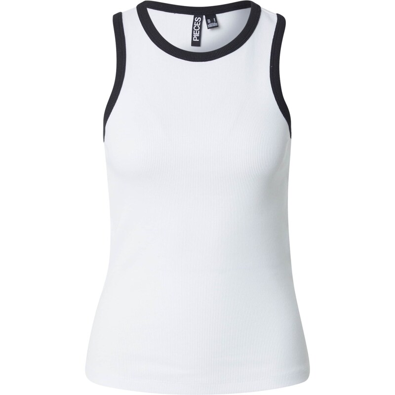 PIECES Top PCMAY čierna / biela 63254952