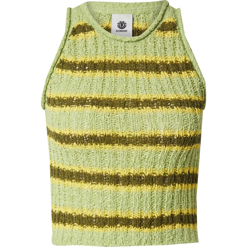 ELEMENT Vyšívaný top žltá / olivová / svetlozelená 63326165