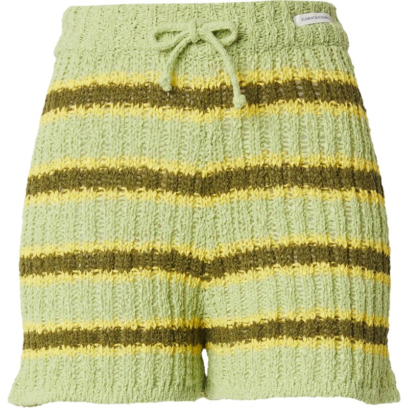 ELEMENT Nohavice žltá / olivová / svetlozelená 63326162