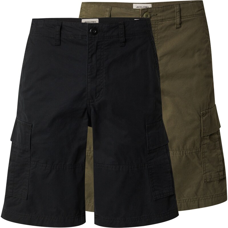 JACK & JONES Kapsáče JPSTCole Mateo olivová / čierna 63255245