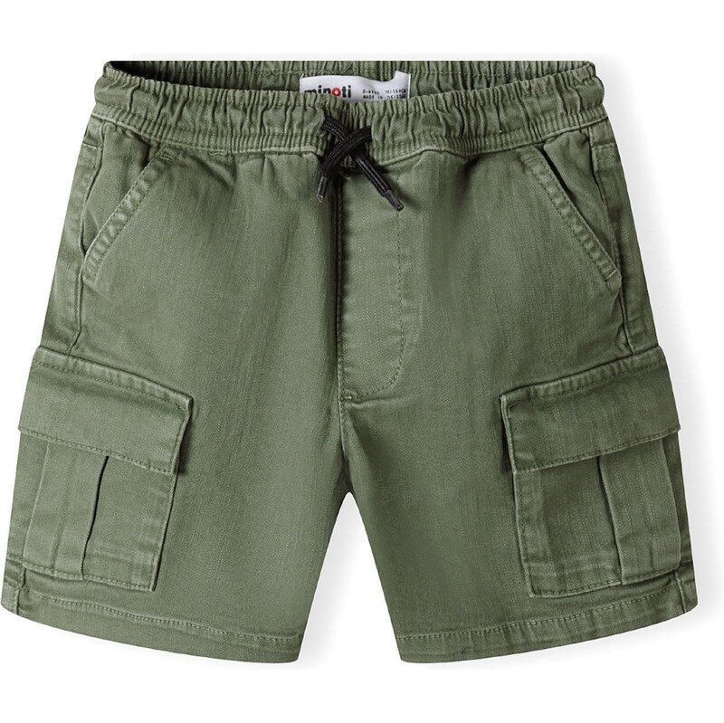 MINOTI Nohavice zelená melírovaná 63253259