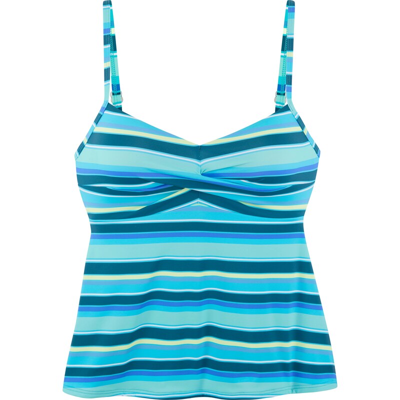 s.Oliver Tankinový top tyrkysová / svetlomodrá / tmavomodrá 63253851